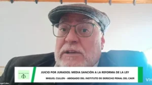Juicio por jurado: “Nos están sacando la herramienta que permite al pueblo participar de la justicia”