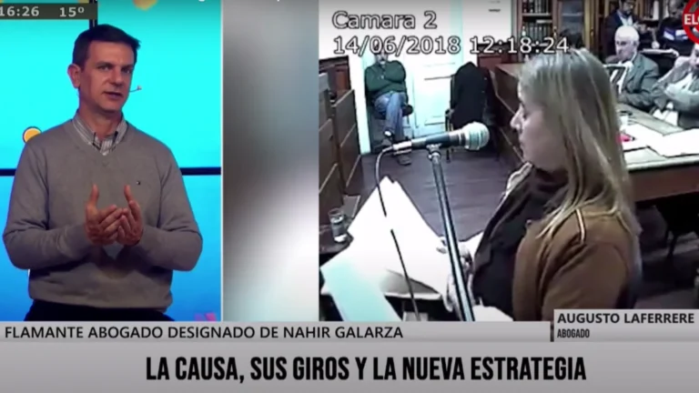 Nahir Galarza tiene nuevo abogado: asumió la defensa Augusto Laferrere