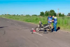 FALLECIÓ LA BEBÉ DE NUEVE MESES ACCIDENTADA EN MOTO SOBRE LA RUTA 18