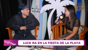 LUCK RA DESTACÓ EL CARIÑO DEL PÚBLICO Y ADELANTÓ NUEVOS PROYECTOS EN LA FIESTA DE LA PLAYA