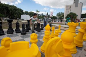 PARANÁ INAUGURÓ LA PLAZA BORGES CON UN FESTIVAL CULTURAL Y PARTICIPACIÓN VECINAL