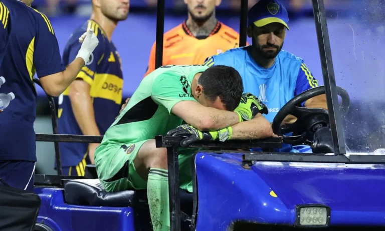 BOCA CONFIRMÓ LA GRAVE LESIÓN DE MARCHESÍN: SUFRIÓ ROTURA DE LIGAMENTO CRUZADO