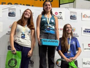PODIO PARA UNA ENTRERRIANA EN EL NACIONAL DE ESCALADA: CAMILA MAZONI CLASIFICÓ AL MUNDIAL DE ITALIA