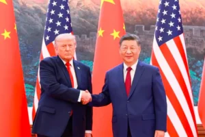 XI JINPING RECIBIÓ A DONALD TRUMP EN BEIJING EN MEDIO DE TENSIONES COMERCIALES Y GEOPOLÍTICAS