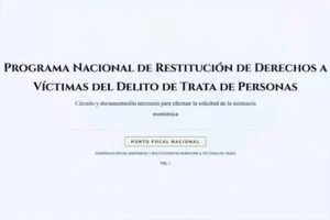 ENTRE RÍOS IMPLEMENTARÁ UN PROGRAMA NACIONAL PARA ASISTIR A VÍCTIMAS DE TRATA