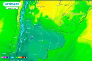 ANTICICLÓN: PREVÉN 2°C Y HELADAS EN ENTRE RÍOS