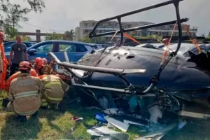 INVESTIGAN POSIBLE ERROR HUMANO EN EL CHOQUE DE HELICÓPTEROS QUE MATÓ AL YOUTUBER GASPI