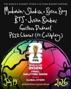 LA FIFA CONFIRMÓ CUÁNTO DURARÁ EL SHOW DEL ENTRETIEMPO EN LA FINAL ENTRE ARGENTINA Y ESPAÑA