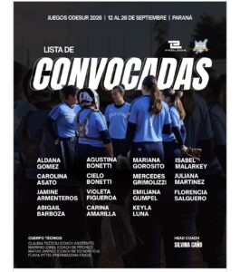 LA SELECCIÓN ARGENTINA DE SÓFTBOL FEMENINA SE CONCENTRA EN PARANÁ DE CARA A LOS JUEGOS SURAMERICANOS