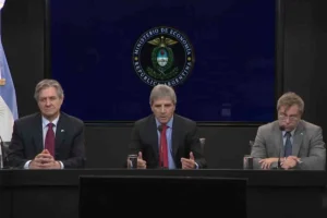 CAPUTO PRESENTO EL PROGRAMA FINANCIERO HASTA 2027 Y DESTACO QUE IR A LOS MERCADOS NO ES PRIORIDAD