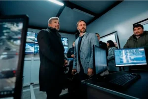 FRIGERIO INAUGURO UN CENTRO DE MONITOREO Y NUEVAS INSTALACIONES POLICIALES EN CONCORDIA