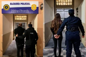 HALLARON MONEDAS DE ORO, JOYAS Y CELULARES EN EL AUTO DE LOS DETENIDOS POR UN “CUENTO DEL TÍO”