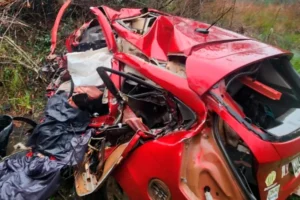 TRAGEDIA EN RUTA 14: DOS MUERTOS Y HERIDOS GRAVES TRAS UN CHOQUE FRONTAL