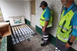 SECUESTRARON 73 CELULARES DE CONTRABANDO DURANTE UN CONTROL EN LA RUTA 12