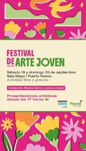 EL FESTIVAL DE ARTE JOVEN SE REALIZARA ESTE FIN DE SEMANA EN SALA MAYO