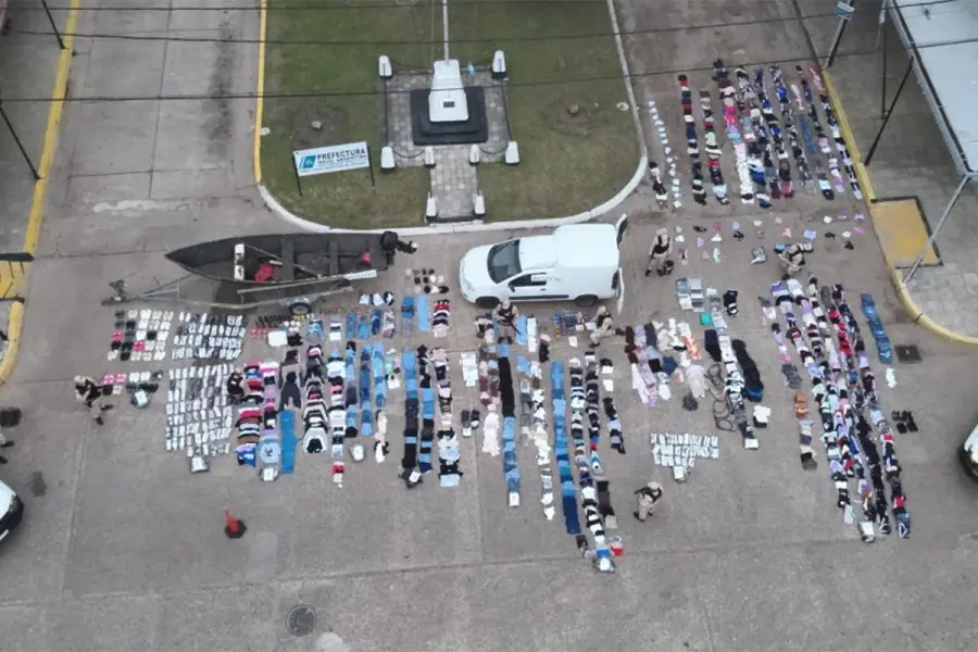 SECUESTRARON MERCADERÍA DE CONTRABANDO POR MÁS DE $57 MILLONES EN CONCEPCIÓN DEL URUGUAY