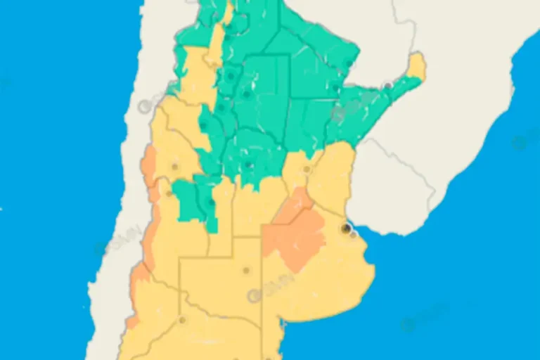 ALERTA AMARILLA POR TORMENTAS FUERTES EN ENTRE RIOS: QUE ZONAS ABARCA Y CUANDO LLEGARIAN