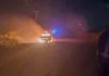 UN AUTO SE INCENDIÓ MIENTRAS CIRCULABA POR UNA RUTA ENTRERRIANA m_1790076436_85448