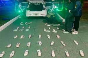 OPERATIVO EN LA RUTA 14: SECUESTRARON 40 KILOS DE METANFETAMINA Y 10.000 PASTILLAS DE ÉXTASIS