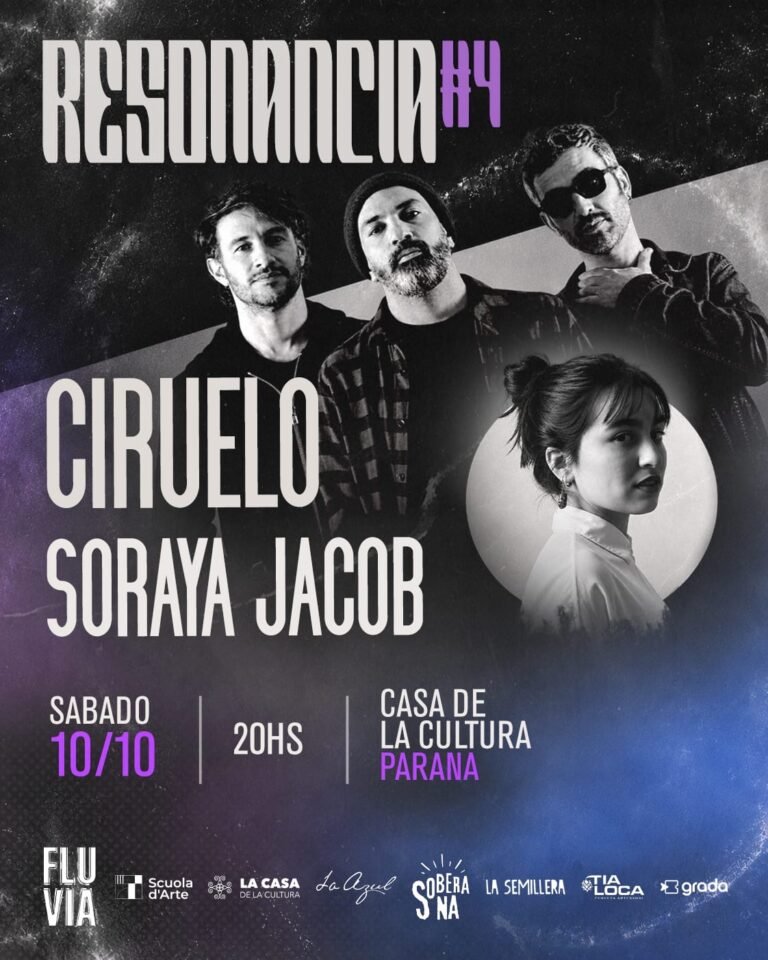 CIRUELO LLEGA POR PRIMERA VEZ A PARANÁ PARA PRESENTAR SU NUEVO DISCO