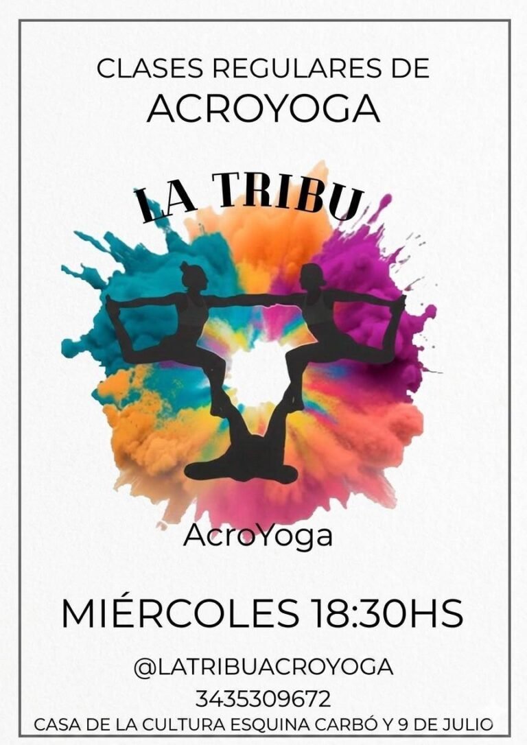 Virginia Mockert explicó los beneficios del acroyoga y cómo sumarse a las clases