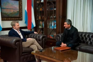 FRIGERIO ANALIZÓ OBRAS EDUCATIVAS, VIALES Y DE SALUD PARA GOBERNADOR MANSILLA