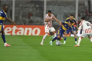 BOCA REACCIONÓ Y CON UN GOL DE VALENCIA EMPATA 1 A 1 CON INSTITUTO EN CÓRDOBA